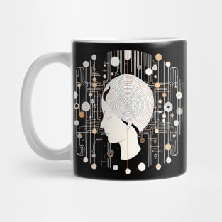 Brain Structures - Surreal Art Mug